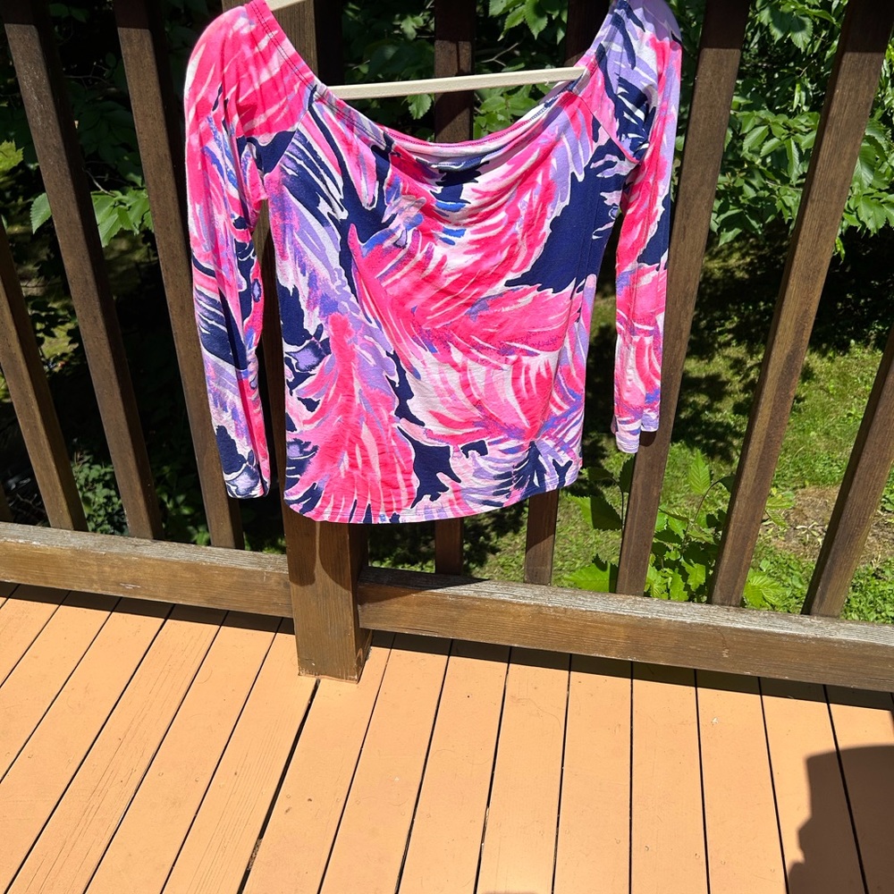 Lilly Pulitzer top sz S euc